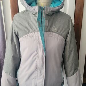 Gerry Weber Kids' Gray and Teal Jacket